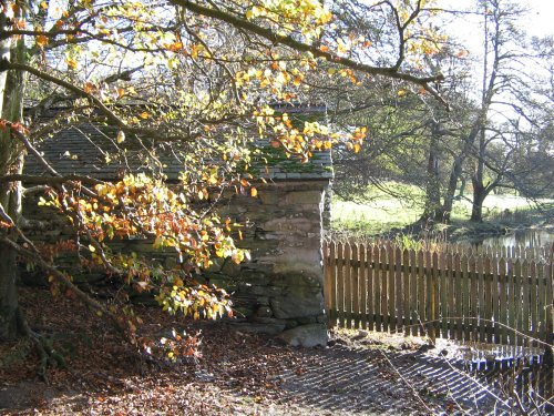 Late Autumn afternoon at Esthwaite Water, Near Sawery, Cumbria.