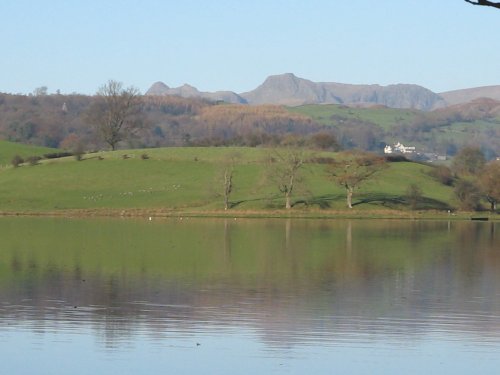 Late Autumn Afternoon at Esthwaite Water, Near Sawery. Cumbria.