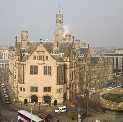 Bradford Town Hall, West Yorkshire