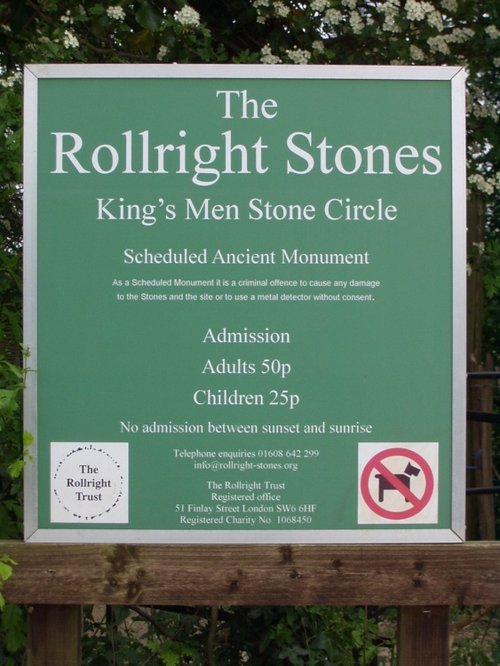 Rollright Stones Entrance, Great Rollright, Oxfordshire