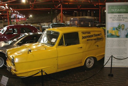 Trotters Reliant, Beaulieu National Motor Museum, Hampshire