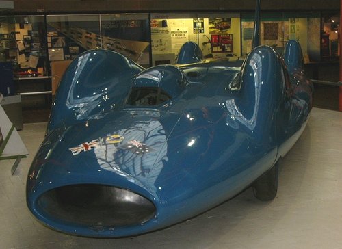 JET ENGINE BLUEBIRD CN7, Beaulieu National Motor Museum, Hampshire