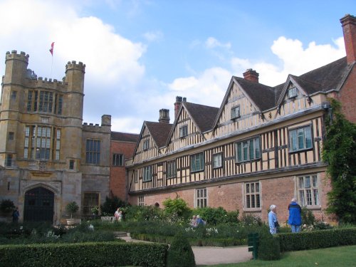 Coughton Court, Interior Courtyard.