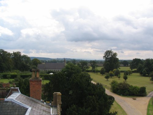 Coughton Court, south view