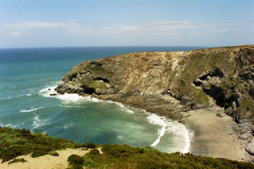 Coast nr Portreath, Cornwall.