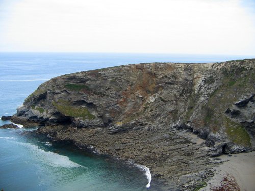 The Cliffs and Coast nr Portreath, Cornwall.