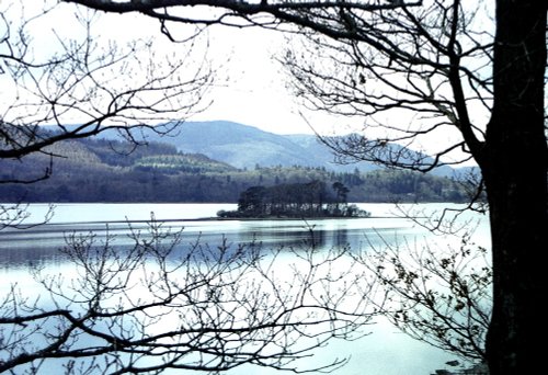 Derwentwater, winter morning.