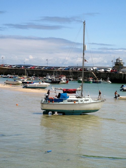 The Harbour, St.Ives, Cornwall.