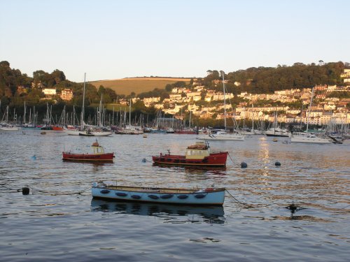 View across the Dart to Kingswear