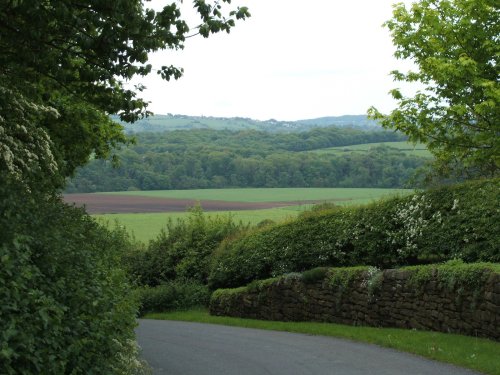 Hothersall Hill in Longridge, Lancashire.