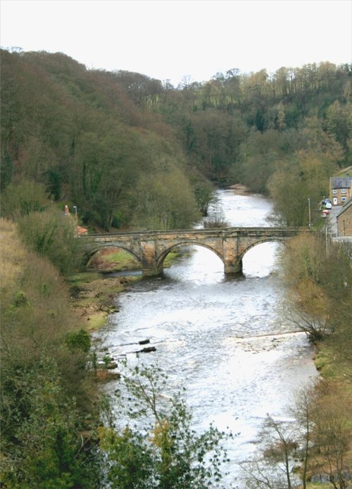 River Swale, Richmond, North Yorkshire.