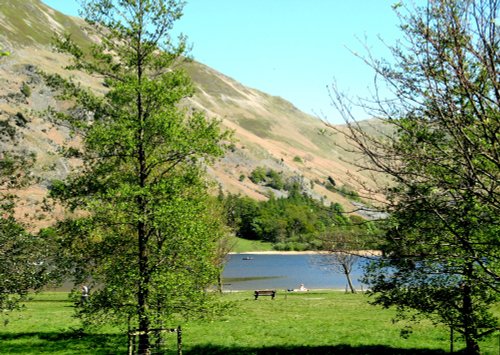 Ullswater at Glenridding.