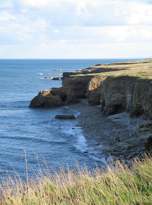 Views along Whitburn Coastal Walk, Whitburn, Tyne and Wear.