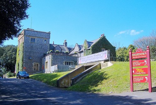 Highdown Hotel the front