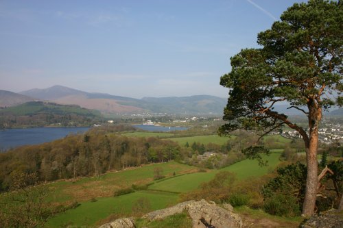 Derwentwater & Keswick from Castlehead