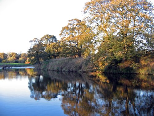 Evening at the Riverside, Chester-le-Street, Co Durham.