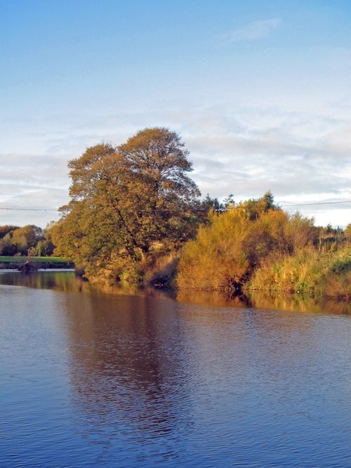 Evening at the Riverside, Chester-le-Street, Co Durham.