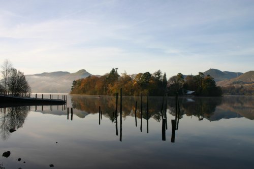 Derwent Island reflections, Derwentwater