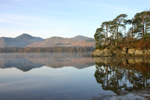 Friars Crag from Calf Close Bay