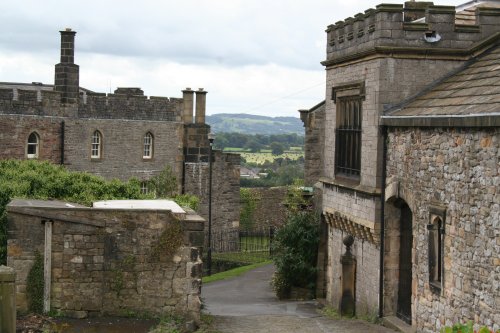 The Castle at Clitheroe, Lancashire.