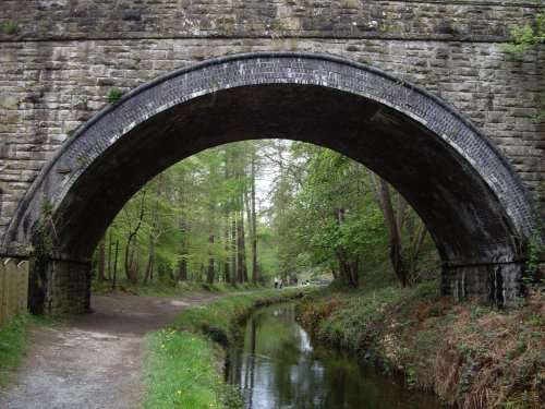 Walk from Horseshoe Falls towards Llangollen