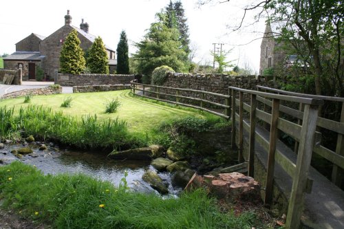 The Ford at Knowle Green, in Lancashire.