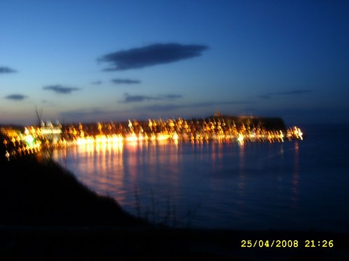 scarborough, by night