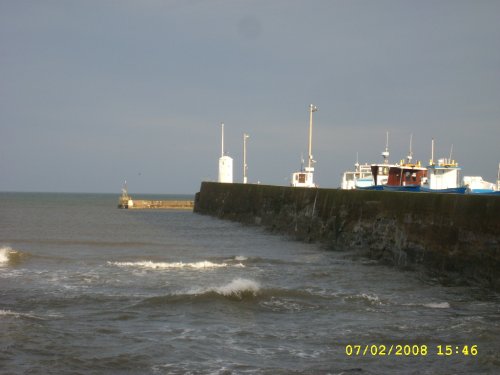 Lighthouse on Pier Seahouses