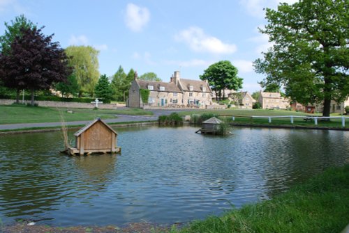 Duck pond & village green