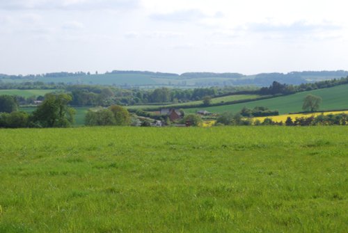 Loddington from nr Launde Park Wood