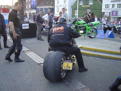 Bikemeeting in Poole on the quay