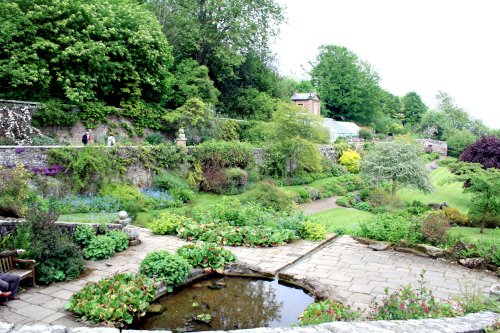 The Walled Garden at Wallington Hall.