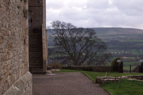 Side of Castle Bolton