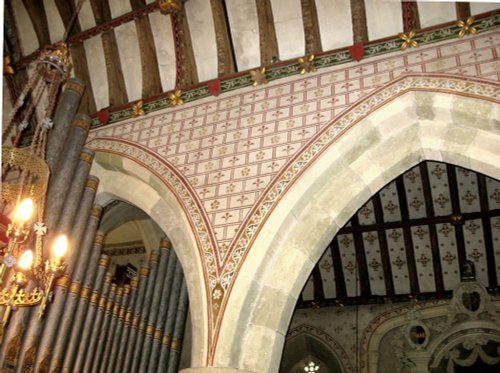 Decoration, Parish Church of St. Nicholas, Silton, Dorset