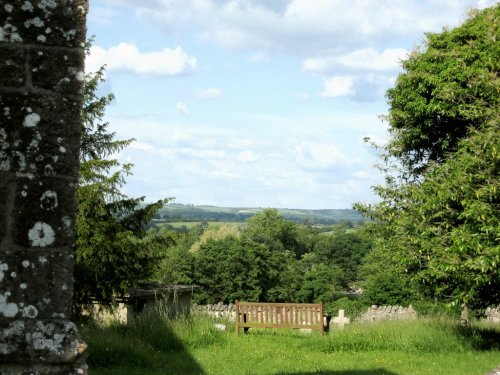 View from Church Yard, Parish Church of St. Nicholas, Silton, Dorset