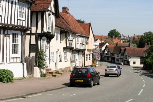 Lavenham street scene