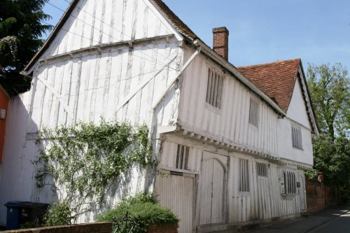 Timber framed house in Lavenham