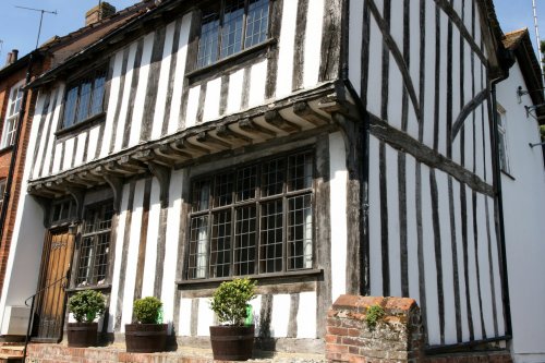 Timber framed house