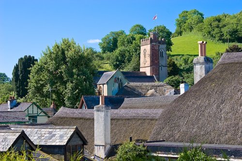 Across The Thatched Roof Tops