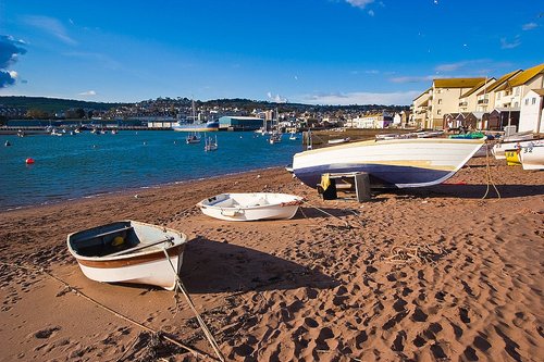 Moored on the Back Beach