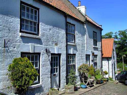 Whitewashed houses