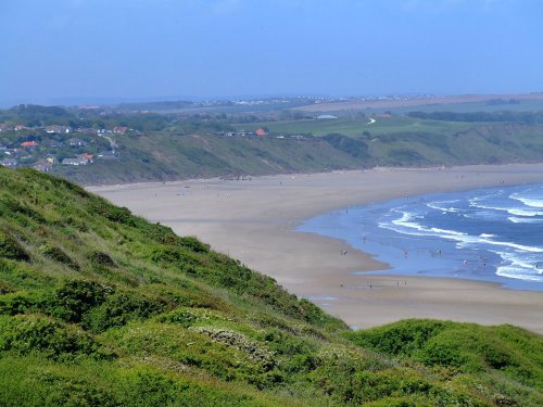 View from the cliff top