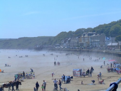 Sandstorm at Filey