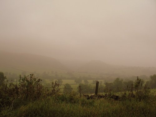 Mist over Dove Dale