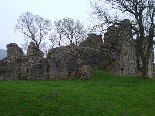 Rear of castle