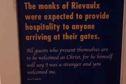 Rievaulx Abbey Interpretive Sign...