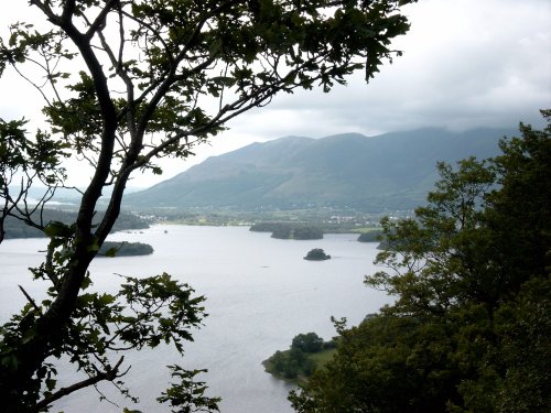 Storm clouds over Derwentwater