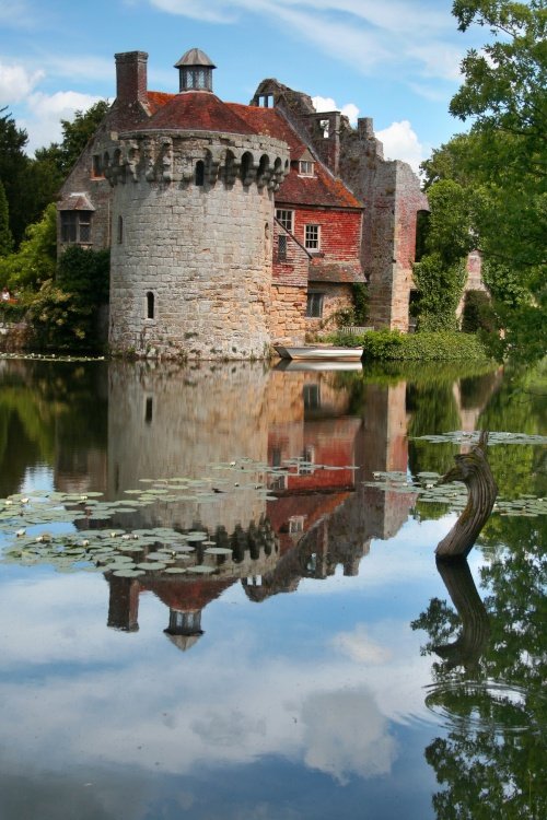 Castle Moat Dragon Wallpaper Background Id