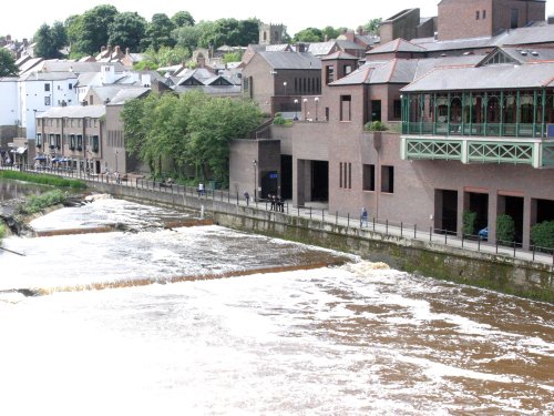 Durham - The Gates from the River