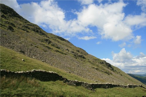 Fells Surrounding the top of Kirkstone Pass.